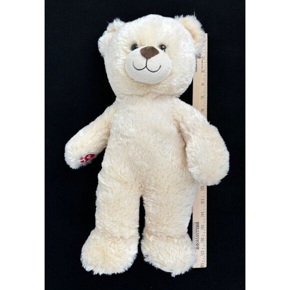 Build A Bear Workshop Lil Buttercream Cub Teddy Bear Plush Soft Cuddly Off-White - Picture 9 of 13